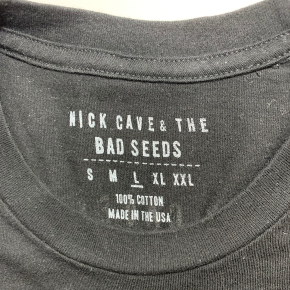 BNWOT / Nick Cave & The Bad Seeds Tour T-shirt (Licensed) - Large - Picture 3 of 3